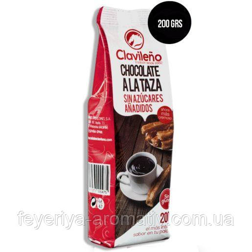 Гарячий шоколад без цукру Clavileno Chocolate a la taza sin azucares anadidos, 200гр (Іспанія)