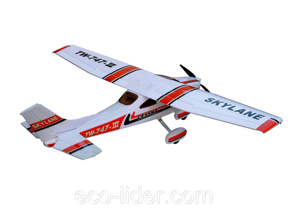 Модель р/у 2.4GHz самолёта VolantexRC Cessna 182 Skylane (TW-747-3) 1560мм RTF - фото 4 - id-p778034794