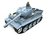 Танк р/у 1:16 Heng Long Tiger I с пневмопушкой и дымом (HL3818-1)