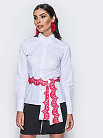 Сорочка жіноча біла a.play великого розміру XL 50