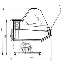 Холодильна вітрина Cold W-18 SG, W-20 SG II K бу, фото 2