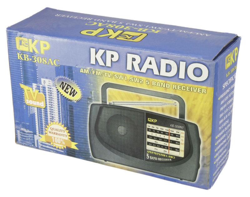 Радіоприймач KIPO KB-308АС
