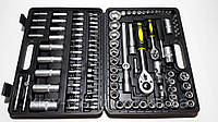 Набор инструментов - головки, ключи, биты, трещотка LEX Хром-ванадий 108 шт Поставки с Польши