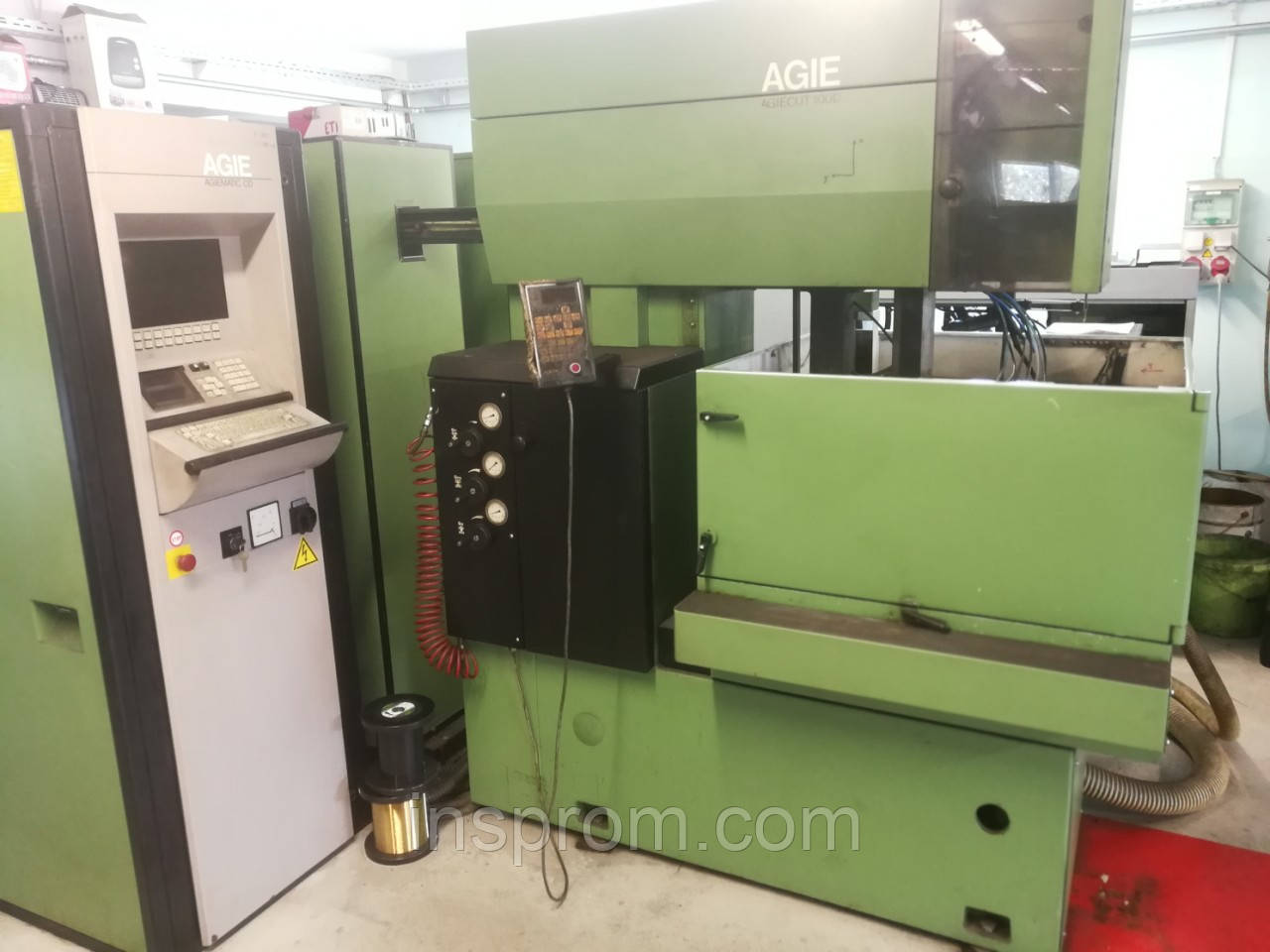 Електроерозійний дротяний верстат з ЧПУ AGIE моделі AGIECUT 100 D.