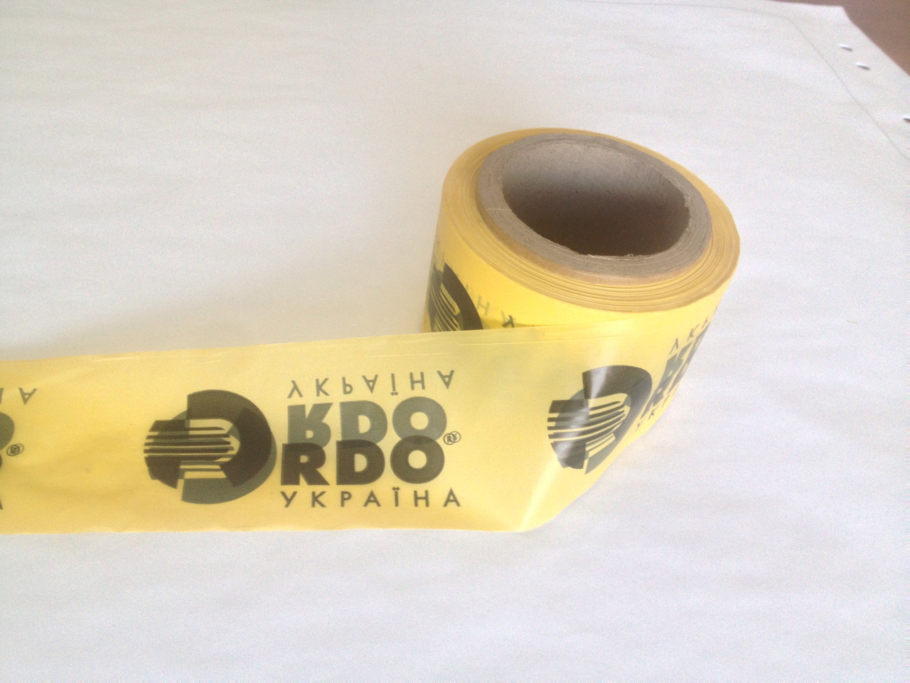 Стрічка сигнальна з логотипом RDO