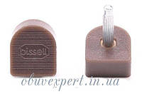 Набійки п/у на штирі BISSELL р. 604А (9х10мм, шт 2,9 мм), кол. коричневий