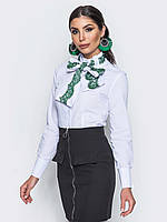 Сорочка жіноча офісна a.play біла S 44