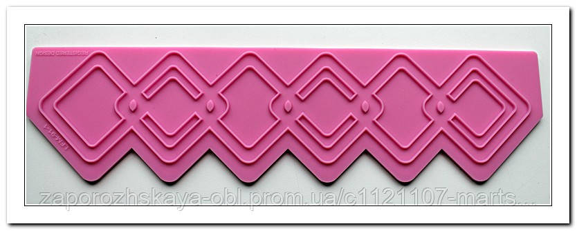 Молд бордюрний силікон вузька, фото 1