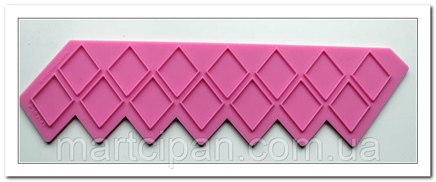 Молд бордюрний силікон вузька, фото 1
