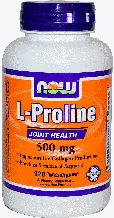 Пролін Now Foods L-Proline 500 mg 120 Caps