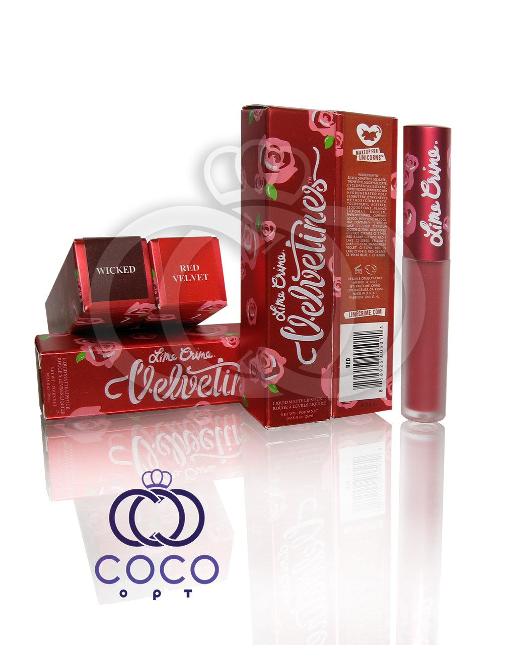 Рідка матова губна помада Lime Crime Velvetines