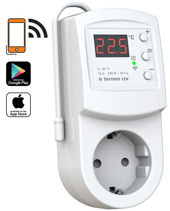 Wi–Fi терморегулятор Terneo RZX програмований
