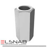 З'єднувач для шпильок уземлення нарізних GR 16 Zn (Zn)