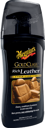 Meguiar's Gold Class Rich Leather Cleaner Conditioner Очисник і кондиціонер для шкіри 400 мл