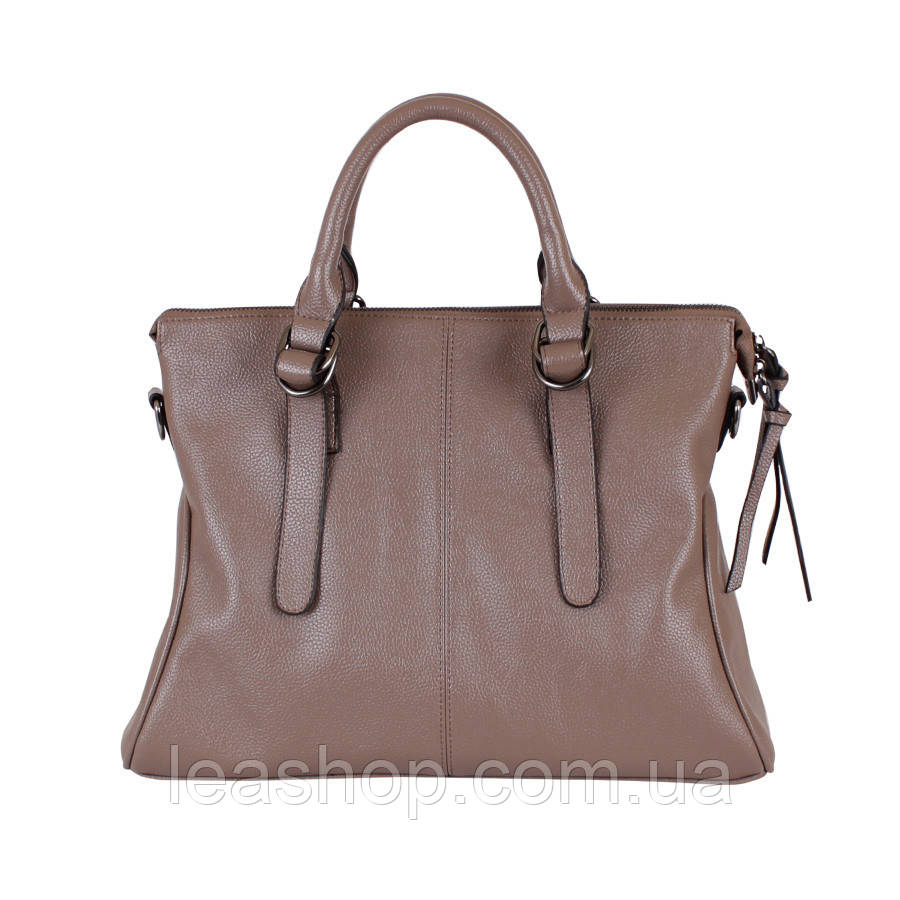 Сумка Коричнева з м'якої екошкіра, фото 1
