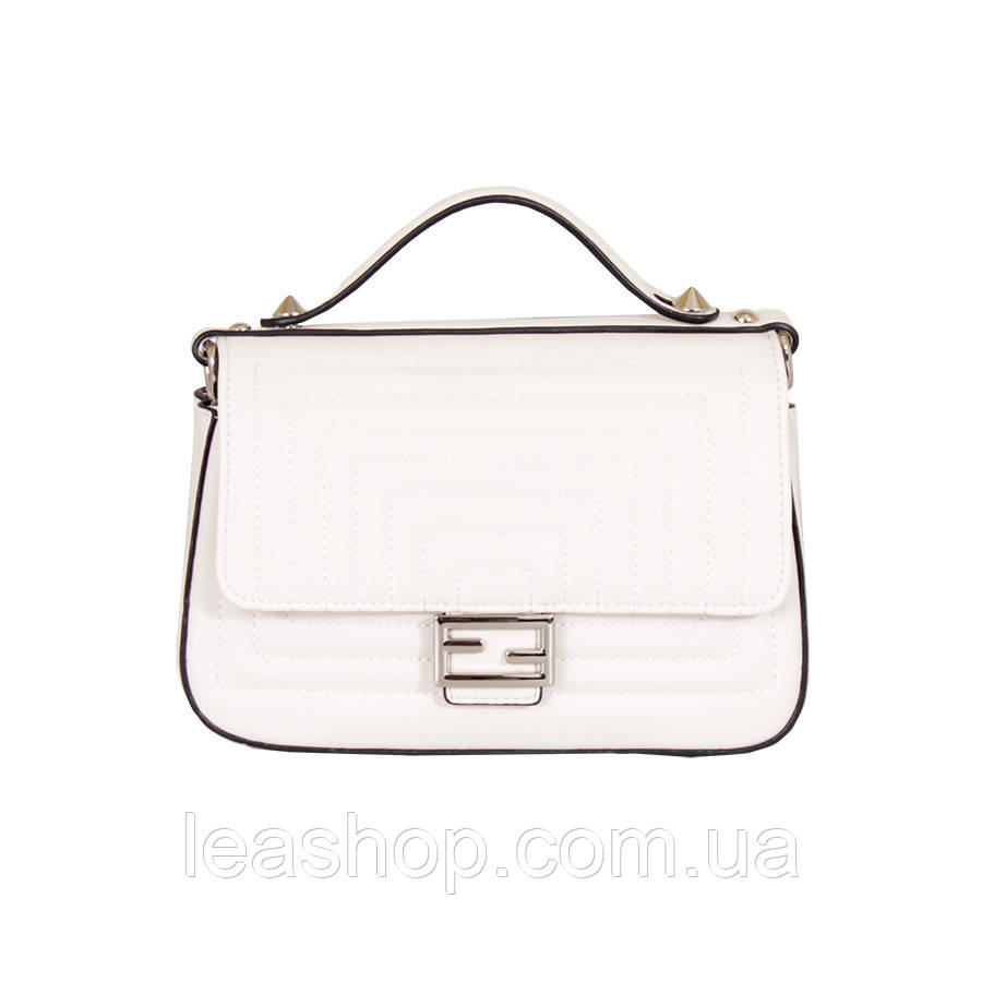 Сумка двостороння бежева, фото 1