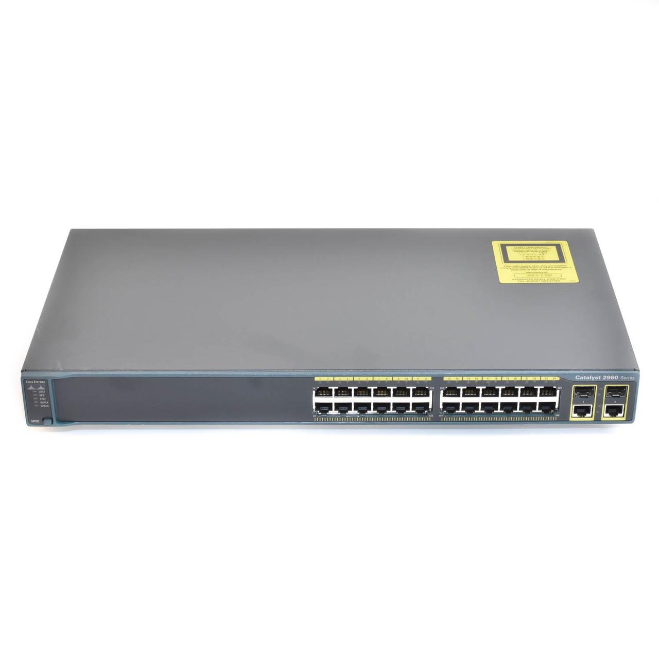 Комутатор Cisco Catalyst 2960-Plus 24TC-L (WS-C2960+24TC-L)