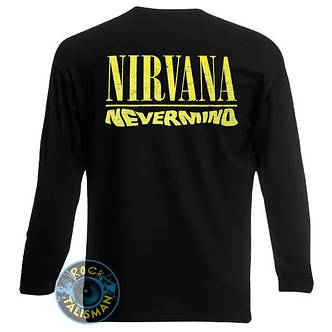 Футболка довгий рукав NIRVANA Nevermind Smile, фото 2
