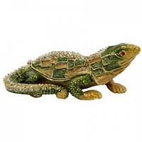 Скринька для прикрас зі стразами Жаба з жабоном