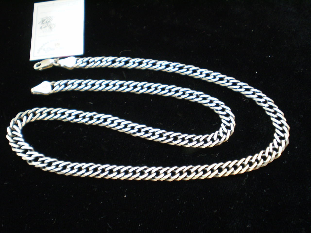 Цепочка Ромбус чер 45 см, фото 1