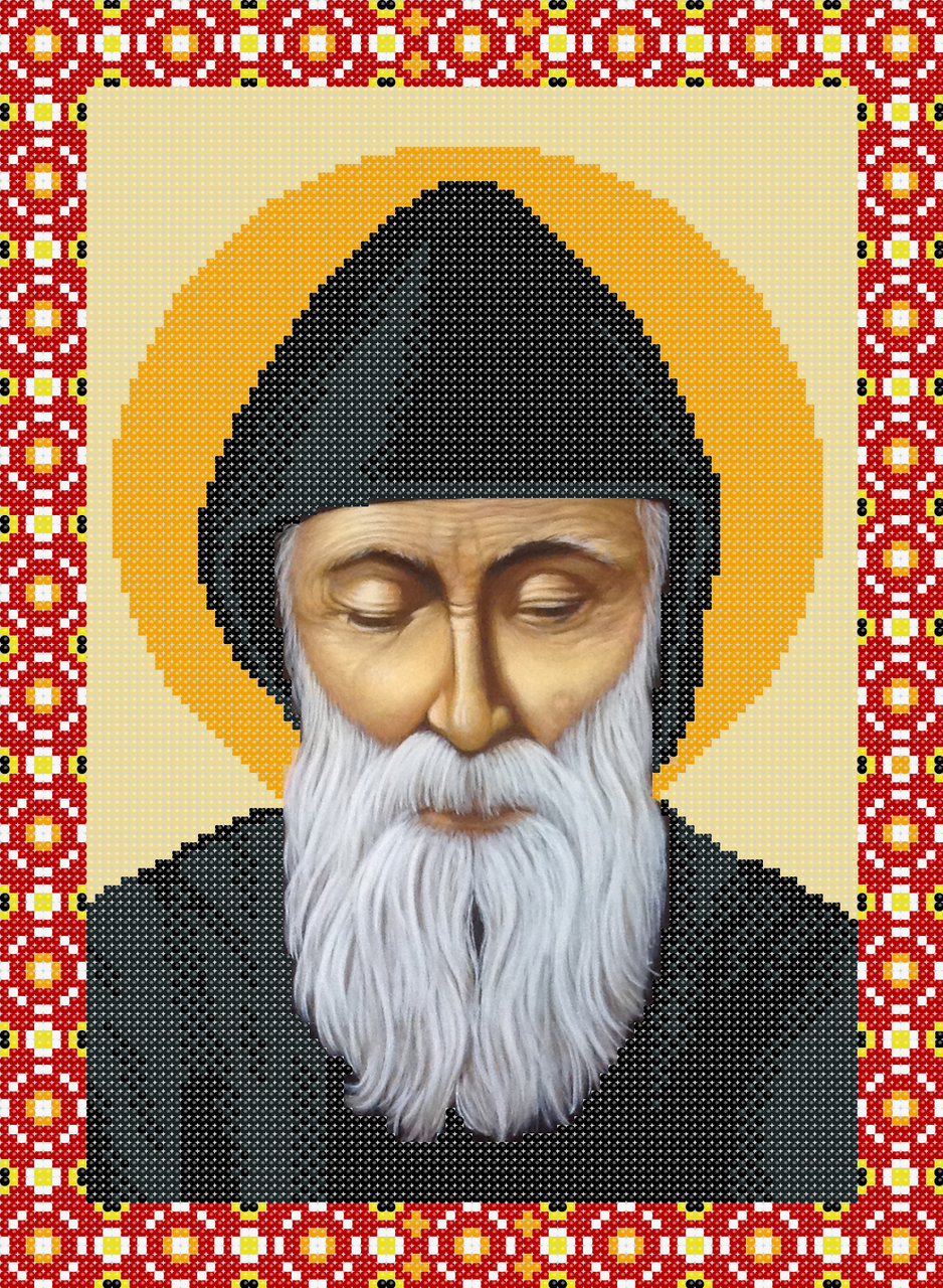 Схема вишивки бісером Рб-4-162 Цілитель Шарбель, фото 1