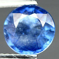 2.41кт. Природный синий сапфир круг 7.9 мм