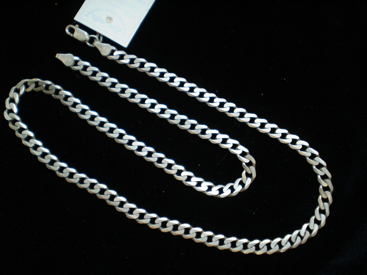 Цепочка КЛАСИК 50см черненая, фото 1