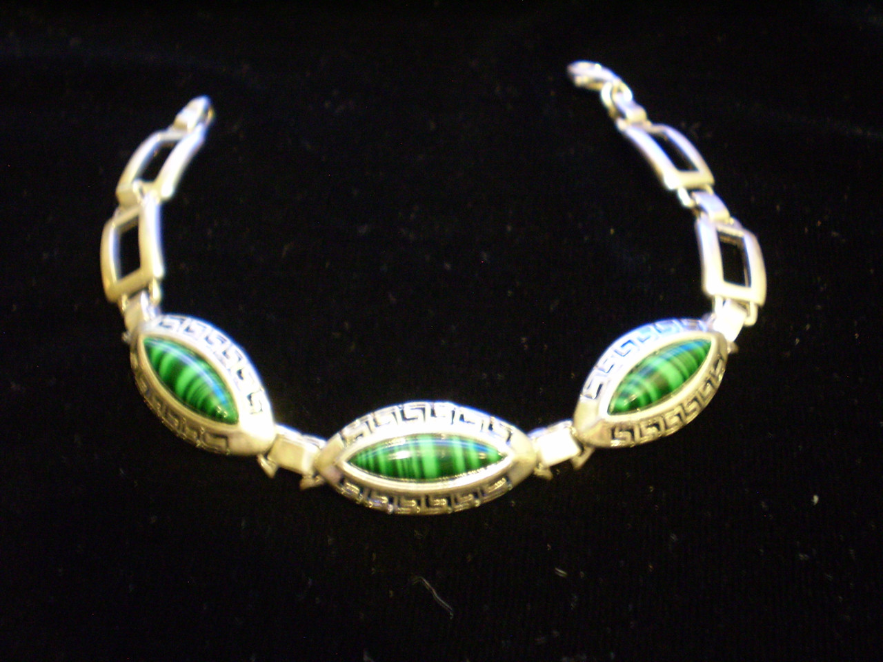 Браслет Греческий малахит, фото 1