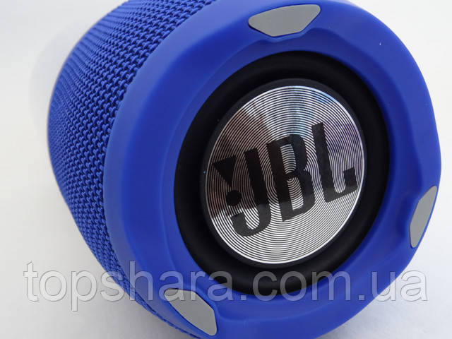 Колонка портативная с подсветкой Bluetooth JBL Pluse 3 Blue