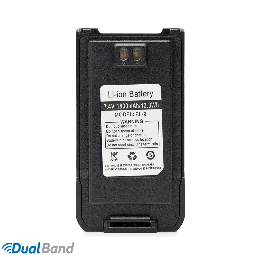 Акумуляторна батарея для рації Baofeng BF-9700 (BL-9700) на 2800 mAh
