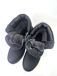 Шкіряні жіночі зимові черевики на шнурках ТМ Este, фото 4