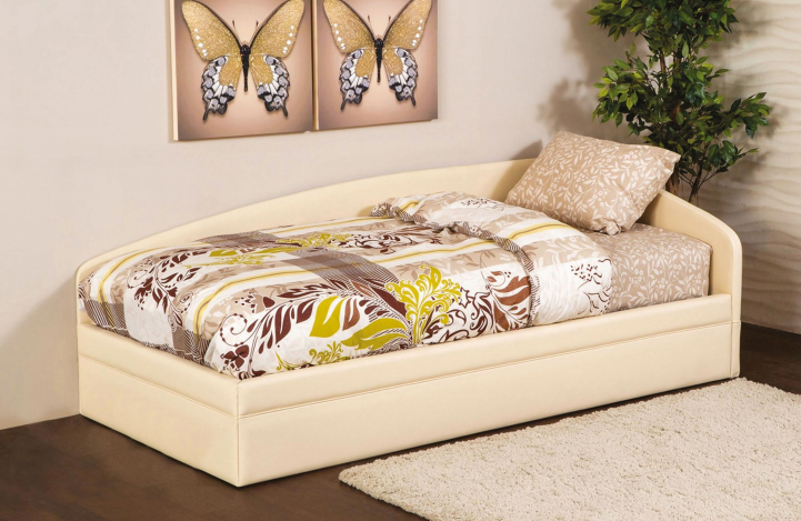 Дитяче м'яке ліжко Джуніор Городок, оббивка на вибір