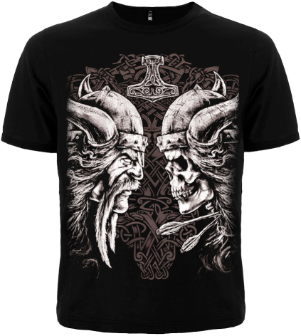 Футболка Viking With Skull
