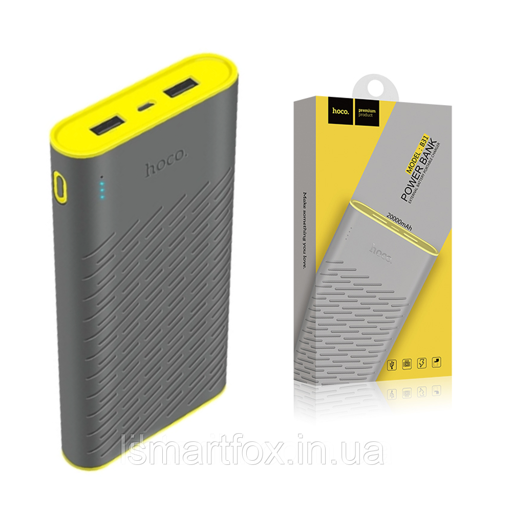 Power Bank HOCO 20000mAh Rege B31 портативна батарея-зарядка