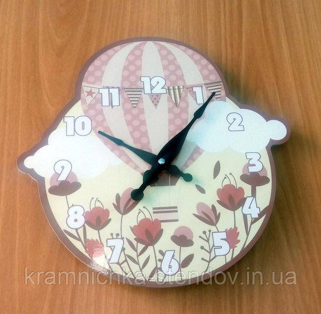 Оригинальные настенные часы "Воздушный шар"