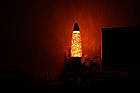 Лава лампа з блискітками Гліттер 35 см Помаранчева LL003, фото 2