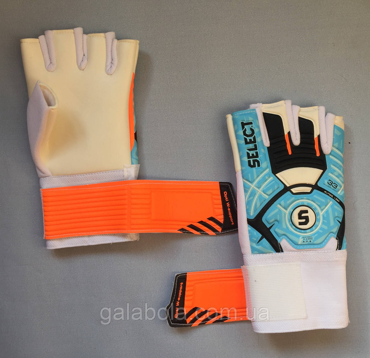 Вратарские перчатки для футзала SELECT Futsal Liga 33 - фото 4 - id-p737366389