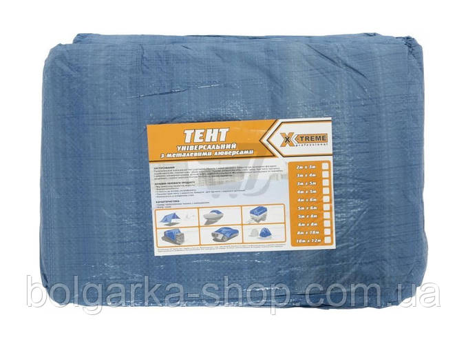 Тент универсальный с металлическими люверсами X-Treme 3*4м (ID ...