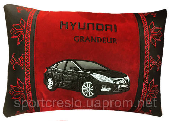 Подушка сувенирная с вышивкой силуэта Вашего авто - фото 4 - id-p778545821