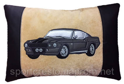 Автомобильная подушка с вышивкой силуэта Вашего авто - фото 5 - id-p778547322