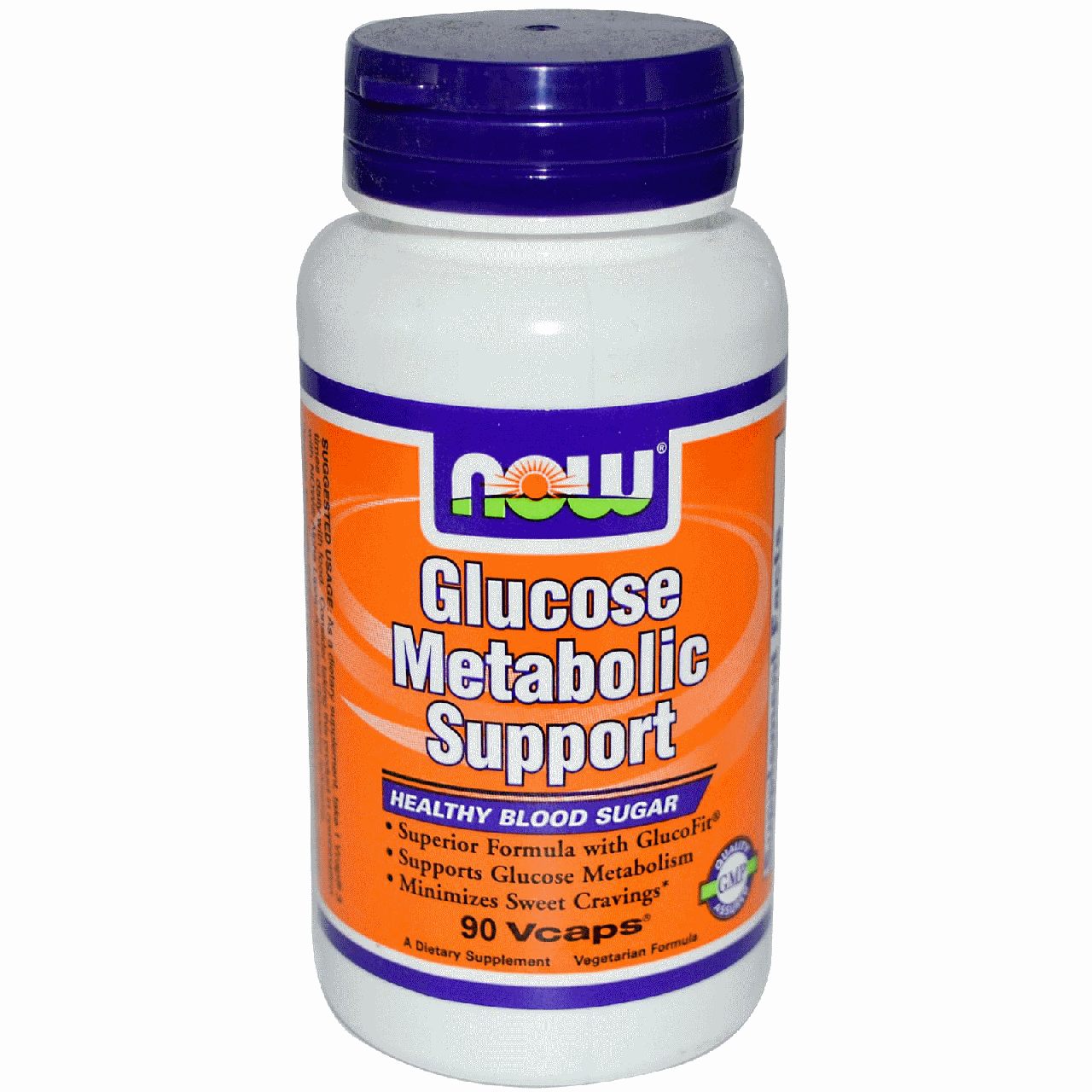 Глюкоза Метаболик, Now Foods, Glucose Metabolic Support, 90 Caps, фото 1