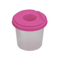 Склянка-непроливайка Zibi рожева