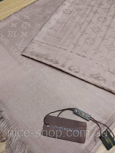 Палантин Louis Vuitton капучино светлый, цена 600 грн — Prom.ua (ID ...