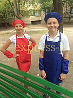 Фартух для праці з шапочкою і нарукавниками 11-18 років