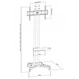 Стійка для телевізора ICECHmount T1021B, фото 2