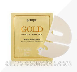 Гідрогелева маска для обличчя із золотом PETITFEE Gold Hydrogel Mask Pack
