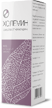 Холемін — Краплі від холестерину (Індія, краплі, 30 мл), mebelime