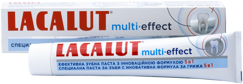 Зубна паста Lacalut Multi-Effect (75 мл.)