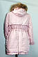 Зимова куртка на дівчинку натуральний пуховик, фото 4
