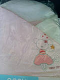 Куточок-конверт-ковдра для дівчинки на виписку з пологового будинку ( Польща), фото 2